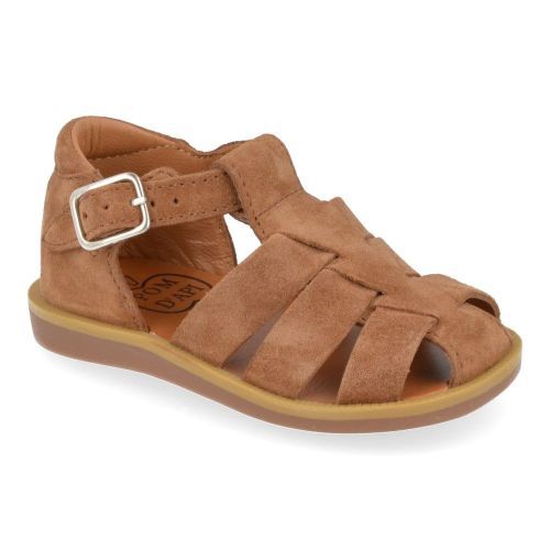 Pom d'api sandalen camel Jongens ( - poppy daddy kaki gesloten sandaaltjepoppy daddy) - Junior Steps