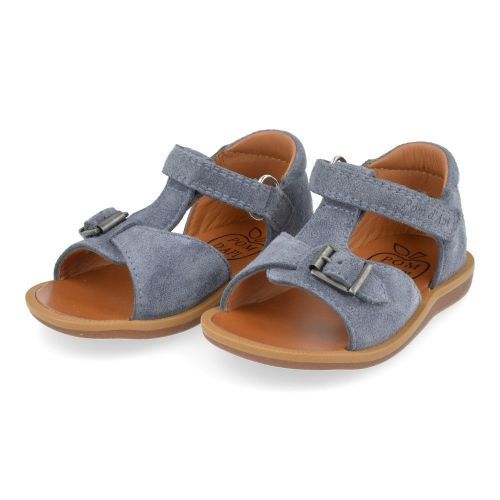 Pom d'api Sandalen Jeans Jungen (poppy easy) - Junior Steps