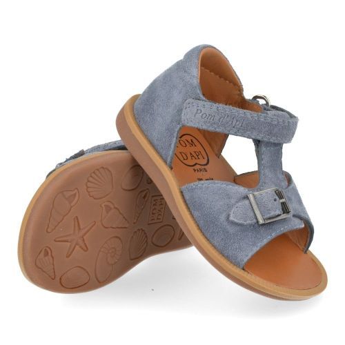 Pom d'api Sandals Jeans  Boys (poppy easy) - Junior Steps