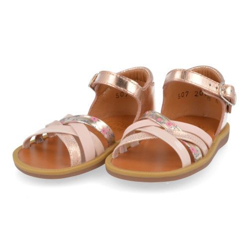 Pom d'api sandalen roze Meisjes ( - poppy erg rozé sandaaltje poppy erg) - Junior Steps