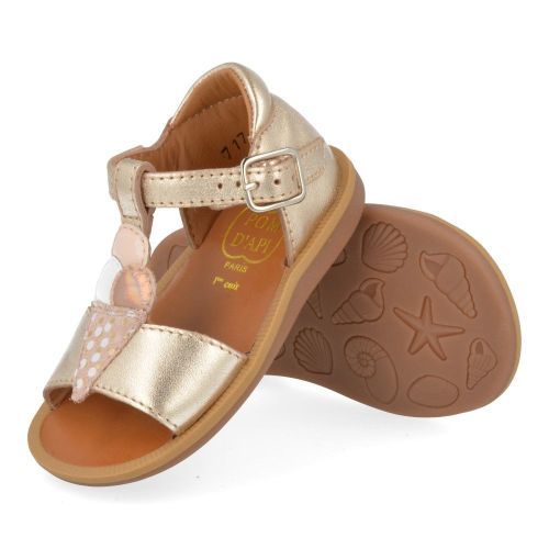 Pom d'api Sandales rose Filles (poppy ice cream) - Junior Steps