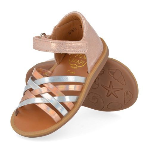 Pom d'api sandalen roze Meisjes ( - poppy lux rozé  sandaaltjepoppy lux) - Junior Steps