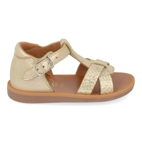 pom d'api sandalen GOUD