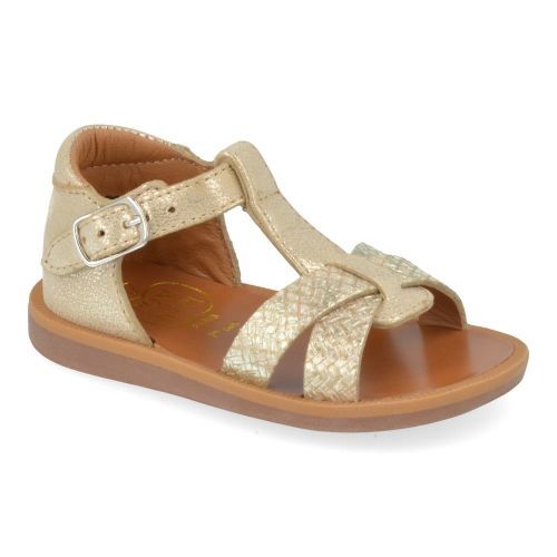 Pom d'api Sandalen Gold Mädchen (poppy xexe) - Junior Steps