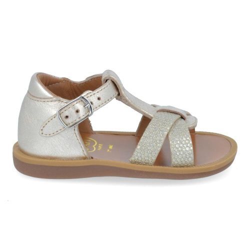 pom d'api sandalen GOUD