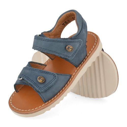 Pom d'api Sandals Jeans  Boys (waff easy) - Junior Steps