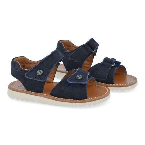 Pom d'api Sandalen Blau Jungen (waff easy) - Junior Steps