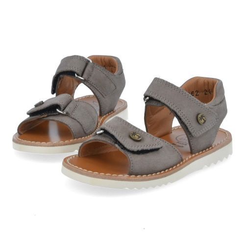 Pom d'api Sandales Brun Garçons (waff easy) - Junior Steps