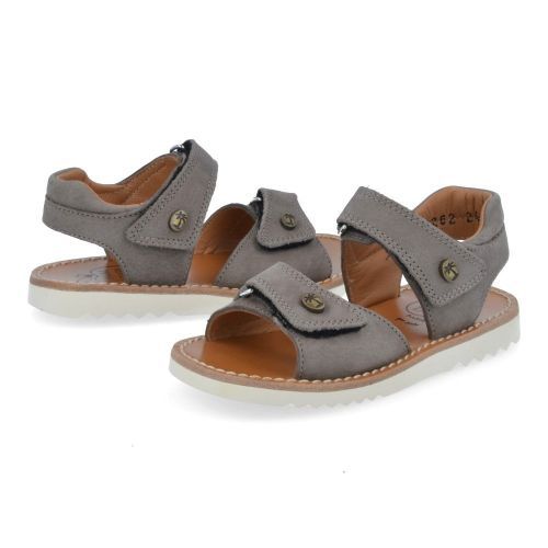 Pom d'api Sandales Brun Garçons (waff easy) - Junior Steps