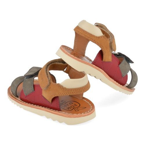 Pom d'api sandalen grijs Jongens ( - waff jimy grijs sandaalwaff jimy) - Junior Steps