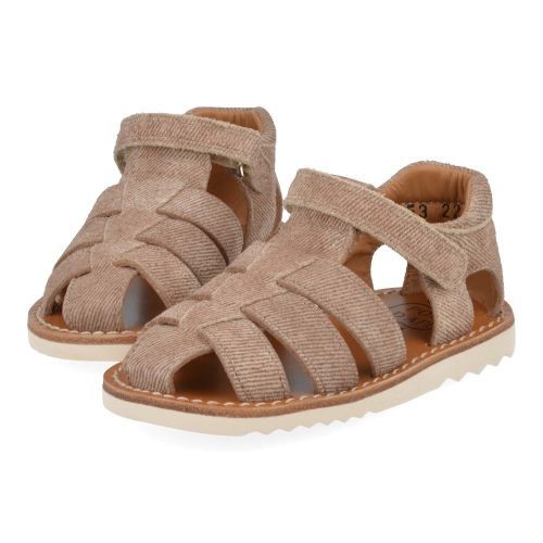 Pom d'api Sandals beige Boys (waff papy) - Junior Steps