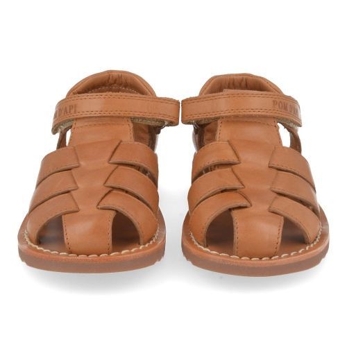 Pom d'api sandalen cognac Jongens ( - waff papy gesloten sandaalwaff papy) - Junior Steps