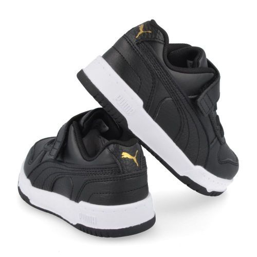 Puma sport-en speelschoenen Zwart  ( - RDB Game low zwarte sneaker387352-02 / 387351-02) - Junior Steps