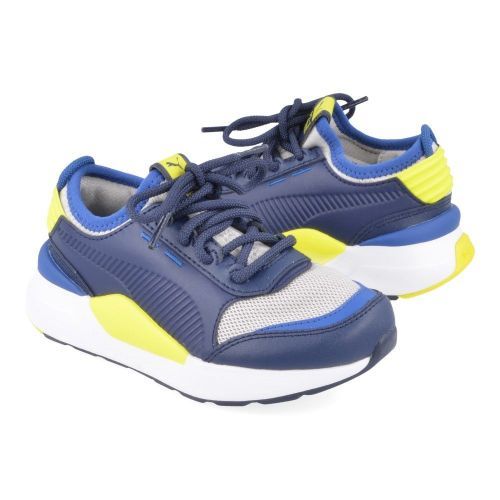 Puma sport-en speelschoenen blauw Jongens ( - rs-0 smart blauwe sneaker370958/370956) - Junior Steps
