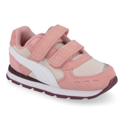 Puma sport-en speelschoenen roze Meisjes ( - vista roze sneaker met velcro369541/369540) - Junior Steps