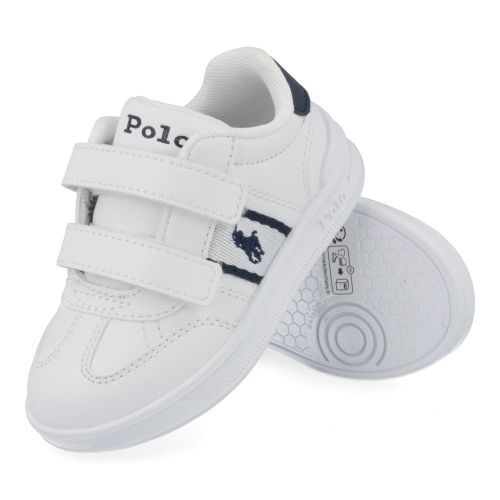 Ralph lauren Sneakers wit  (heritage court 3) - Junior Steps
