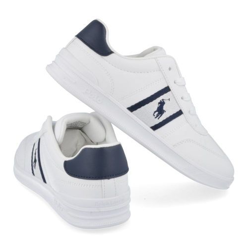 Ralph lauren Sneakers wit  (heritage court 3) - Junior Steps