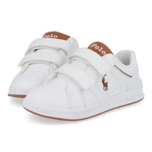 Ralph lauren Sneakers wit  (heritage court 3) - Junior Steps