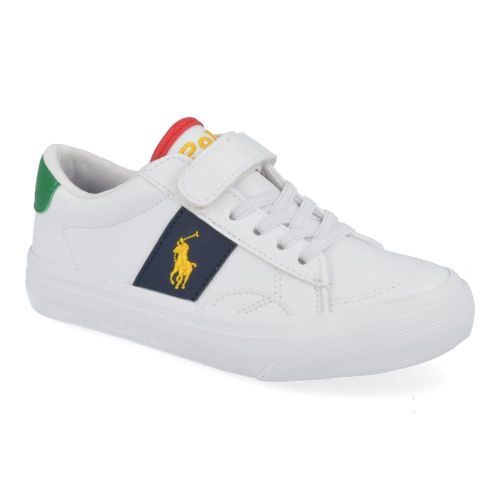 Ralph lauren sneakers wit  ( - witte sneaker ryley psrl00029112) - Junior Steps