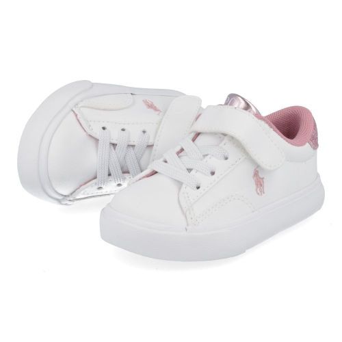 Ralph lauren sneakers wit Meisjes ( - witte sneaker theron psrf104102) - Junior Steps