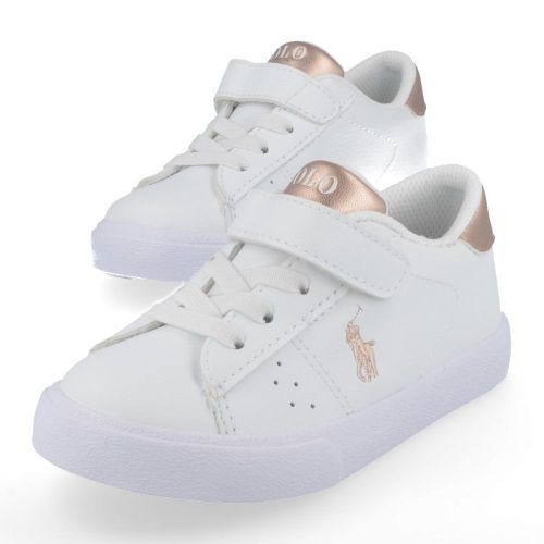 Ralph lauren sport-en speelschoenen wit Meisjes ( - witte sneaker theron psrf102988) - Junior Steps