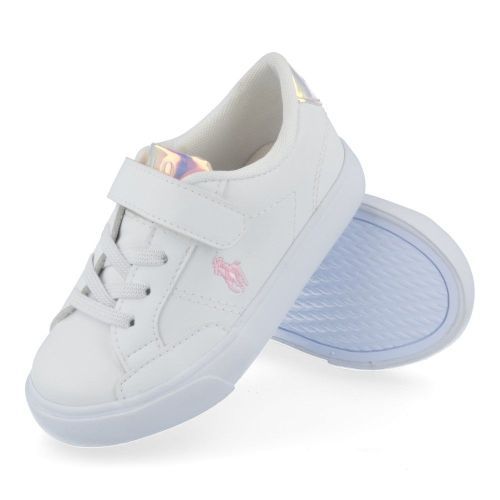 Ralph lauren sport-en speelschoenen wit Meisjes ( - witte sneaker theron psrf103549) - Junior Steps