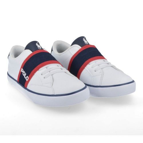 Ralph lauren sport-en speelschoenen wit Jongens ( - witte sneaker theron rf102991) - Junior Steps