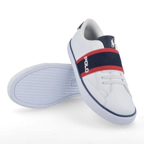 Ralph lauren sport-en speelschoenen wit Jongens ( - witte sneaker theron rf102991) - Junior Steps