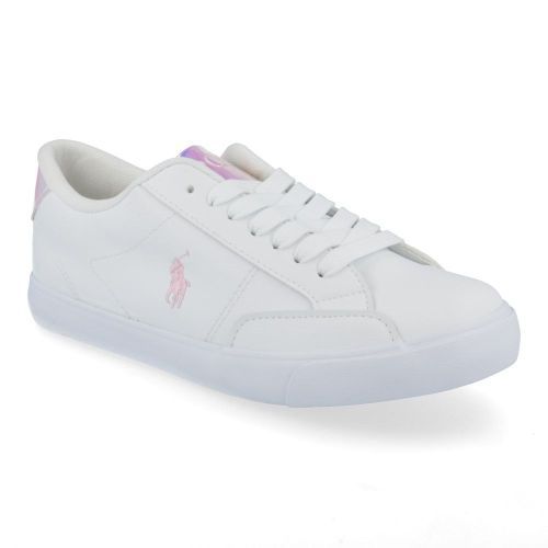 Ralph lauren sneakers wit Meisjes ( - witte sneaker theron rf103548) - Junior Steps