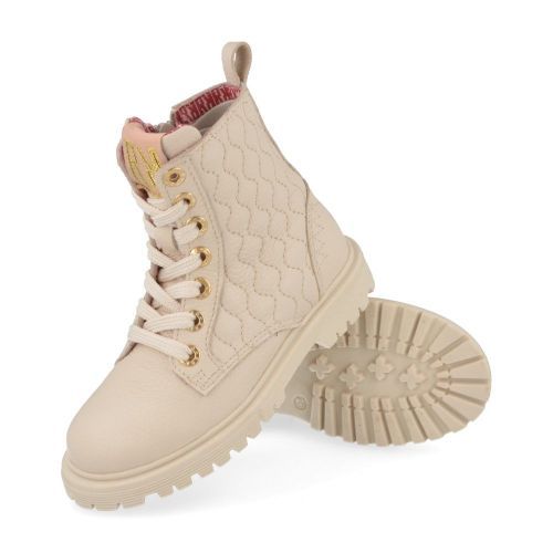 RED RAG Lace-up boots beige Girls (12390) - Junior Steps
