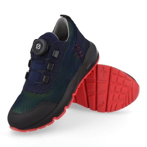RED RAG sneakers blauw Jongens ( - blauwe sneaker met draaiknop13803) - Junior Steps