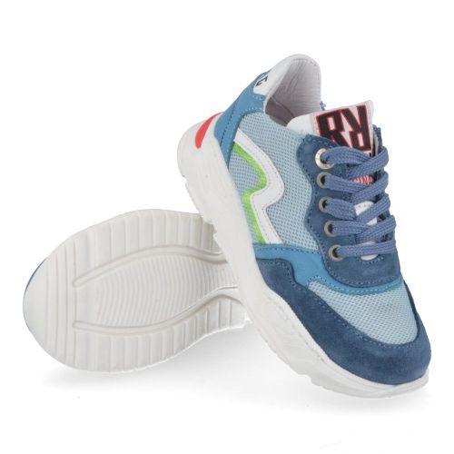 RED RAG sneakers blauw Jongens ( - blauwe sneaker13571) - Junior Steps