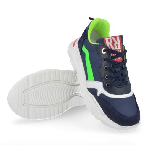 RED RAG sneakers blauw Jongens ( - blauwe sneaker13607) - Junior Steps