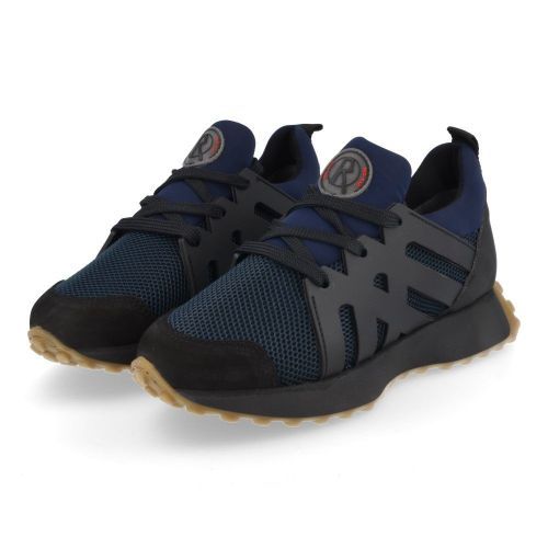 RED RAG sneakers blauw Jongens ( - blauwe sneaker 13673) - Junior Steps