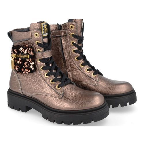 RED RAG Bottes à lacets Bronze Filles (12512) - Junior Steps