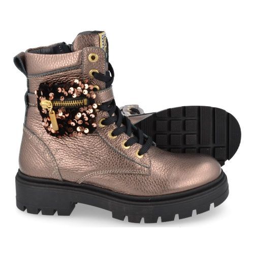 RED RAG Bottes à lacets Bronze Filles (12512) - Junior Steps