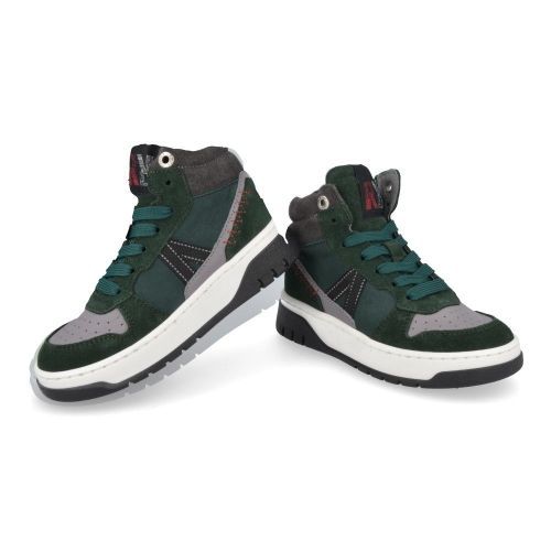 RED RAG sneakers groen Jongens ( - groene sneaker13859) - Junior Steps