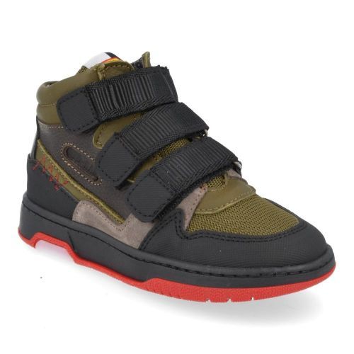 RED RAG sneakers kaki Jongens ( - kaki sneaker 13627) - Junior Steps