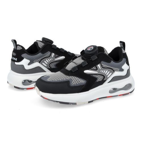 RED RAG sneakers Zwart Jongens (Runner zwart met draaiknop - 15851/999) - Junior Steps