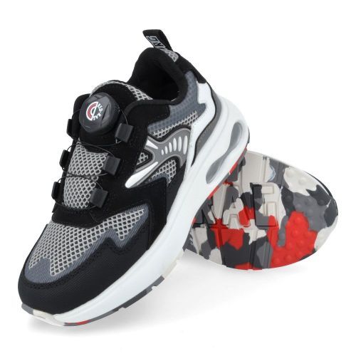 RED RAG sneakers Zwart Jongens (Runner zwart met draaiknop - 15851/999) - Junior Steps