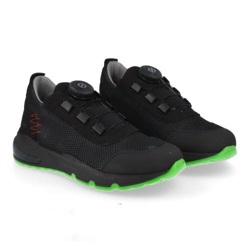 RED RAG Sneakers Black Boys (13803) - Junior Steps