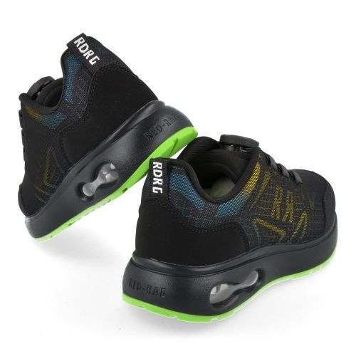 RED RAG Sneakers Black Boys (15825) - Junior Steps