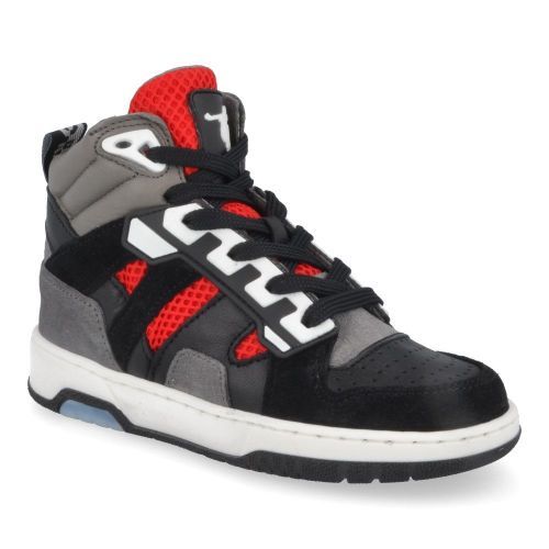 RED RAG sneakers Zwart Jongens ( - zwarte sneaker 13679) - Junior Steps