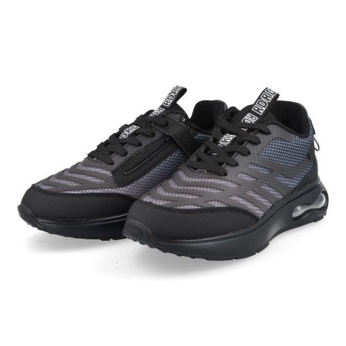 RED RAG Sneakers Black Boys (15823) - Junior Steps