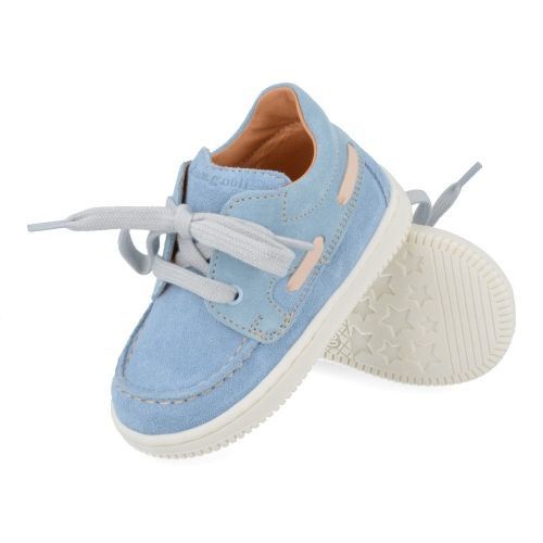 Romagnoli sneakers blauw Jongens ( - Blauw veterschoentje4045R020) - Junior Steps