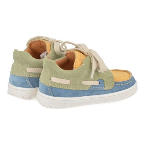 Romagnoli sneakers blauw  ( - blauw veterschoentje6017R020) - Junior Steps