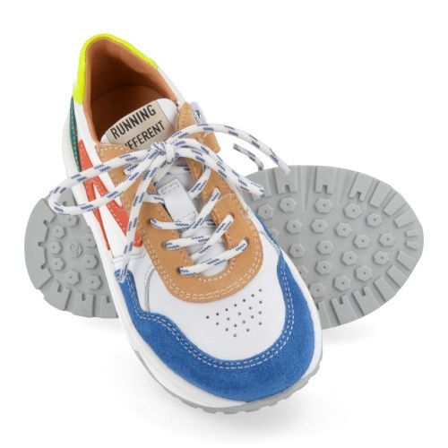 Romagnoli sneakers blauw Jongens ( - blauw wit combi sneaker4652R126) - Junior Steps