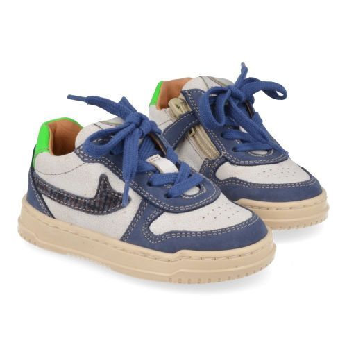 Romagnoli sneakers blauw Jongens (Blauw witte sneaker - 7162R226) - Junior Steps