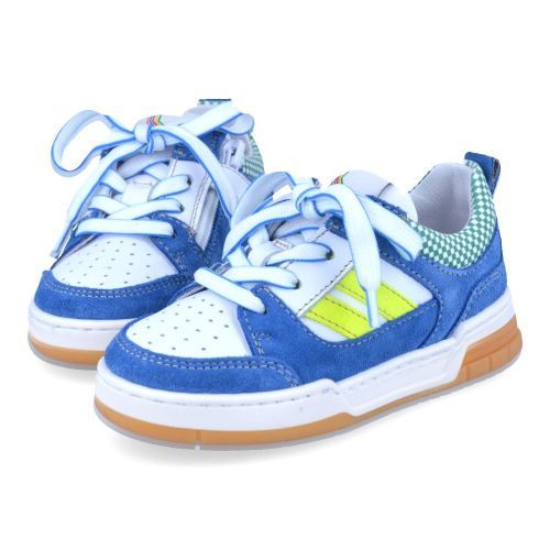 Romagnoli sneakers blauw Jongens (blauw witte sneaker - 8849R226) - Junior Steps