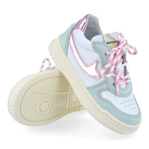 Romagnoli Baskets Bleu Filles (8304R226) - Junior Steps